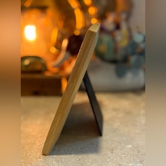 Wooden Framed Handmade Bear Cross-Stitch Art - Picture 5 of 7